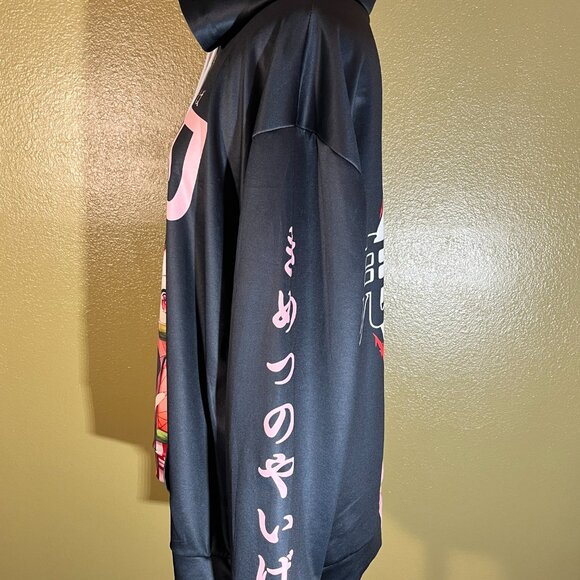 Demon Slayer Nezuko Graphic Cosplay Hoodie with ears - Picture 4 of 8
